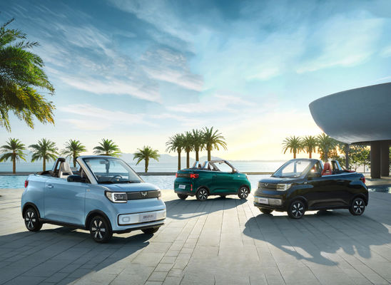 รถ2ประตู2ที่นั่ง Wuling Ev Car Mini Wuling Hong Guang 280KM