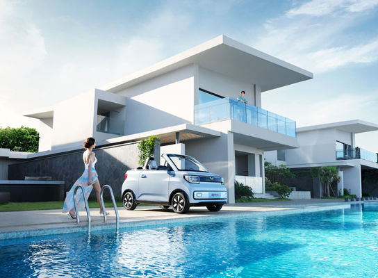 รถ2ประตู2ที่นั่ง Wuling Ev Car Mini Wuling Hong Guang 280KM