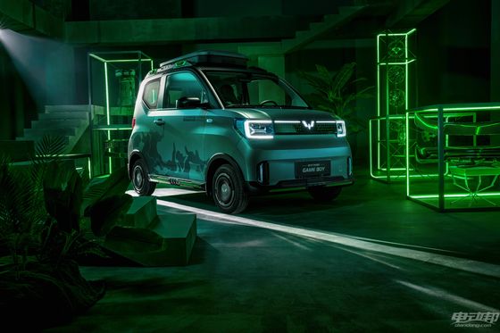 Wuling Hongguang GAMEBOY รถมินิ Ev 200-300KM 3 ประตู 4 ที่นั่ง