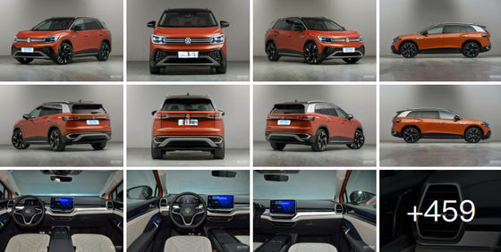 439-586KM VW EV รถ Vw ID.6 CROZZ ขนาดกลาง 5 ประตู 7 ที่นั่ง