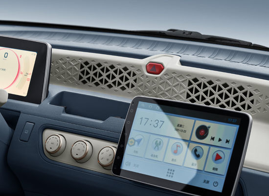 3 ประตู 4 ที่นั่ง Dongfeng Motor รถยนต์ไฟฟ้า Fengguang Mini Ev 120KM-220KM