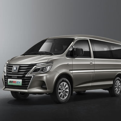 M5EV รถ MPV Dongfeng มอเตอร์ไฟฟ้า 400KM 4 ประตู 5-9 ที่นั่ง