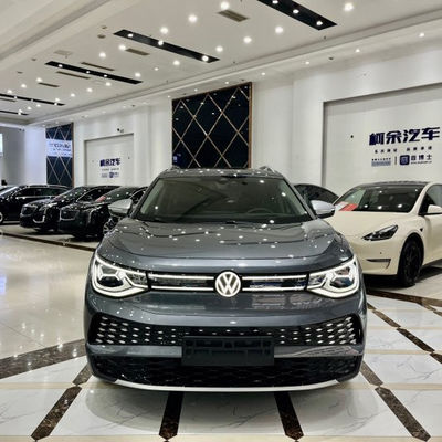 5 ประตู 6-7 ที่นั่ง VW ID6 X 2022 รถยนต์ไฟฟ้าความเร็วสูง 460-617KM