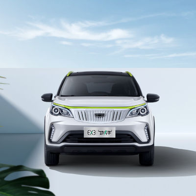 322KM Geometry Ex3 รถยนต์ไฟฟ้า Geely 5 ประตู 5 ที่นั่งแบตเตอรี่ลิเธียมแบบไตรภาค
