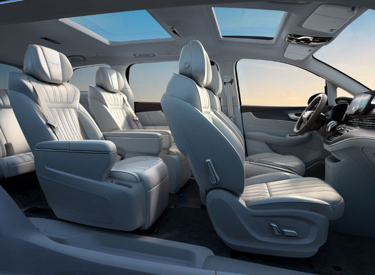 SAIC Roewe IMAX8 EV รถ Mpv 550KM 5 ประตู 7 ที่นั่งขนาดกลางขนาดใหญ่